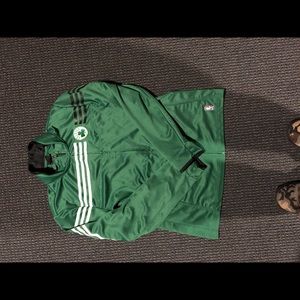 Boston Celtics XLarge warm up jacket!